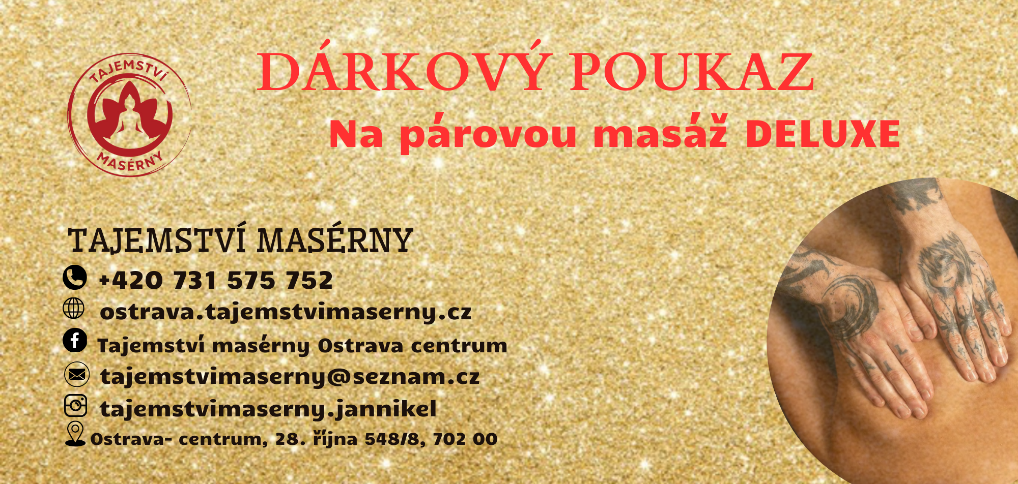 Párová masáž DELUXE týdenní 90min. KS (10)